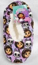 Toddler Gabby's Dollhouse Slipper Socks Fleece Lined Light Purple 4T-5T image 2