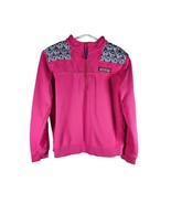 Vineyard Vines Magenta Pink and Blue Half Zip Sweater Size Medium 10/12 - $39.01 CAD