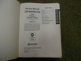 2001 Mitsubishi Diamante Service Repair Shop Manual Factory Oem Book 01 Set X - $170.41