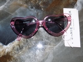 Janie and Jack Pink Heart Shaped Sunglasses Size 4 and Up Girl&#39;s NEW - $16.56