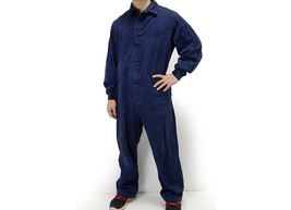 Vintage British Army navy Overalls coveralls military suit boiler hvy ju... - £19.92 GBP