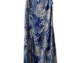 Premier International Sleeveless Maxi Dress Womens Large 14-16 Blue Sheath - $14.69