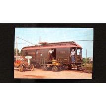 Seashore Trolley Museum KENNEBUNKPORT, ME Train Vintage Postcard - £3.10 GBP