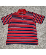 Daniel Cremieux Signature Collection Mens Medium Red Athletic Golf Polo ... - $28.81 CAD