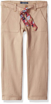 Cherokee Girls' Uniform Stretch Twill Skinny Pant - Khaki Patch - 6X - $11.87