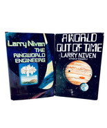 A World Out Of Time 1976 &amp; The Ringworld Engineers 1980 By Larry Niven H... - £13.39 GBP