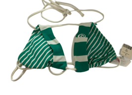 RIP CURL Donna Nel Mix Triangolo Bikini Top, Verde , Piccolo - £15.47 GBP