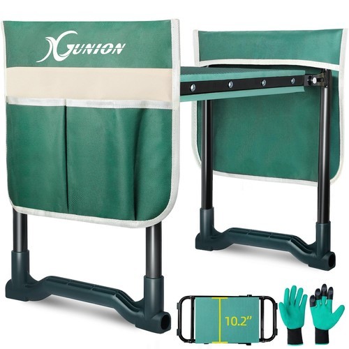 Garden Kneeler and Seat Gardening Stool Heavy Duty Garden Kneeling Bench... - $186.26