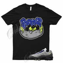 SILLY Shirt to Match Air Max 95 Kiss My Airs Silver Cement Grey Royal Volt Blue - £18.15 GBP+