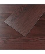 VEELIKE 32 Pack 46 Sq Ft Vinyl Dark Mahogany Oak Peel and Stick Floor Wo... - $54.40