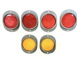 6pc Green Reflector Kit (4 Red/2 Yellow) fits Humvee All Military Vehicles - $39.99