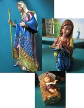 Hawthorn Ceramic Heaven Radiance Glory Sacred Family Baby Jesus, Joseph and Mary - £96.53 GBP