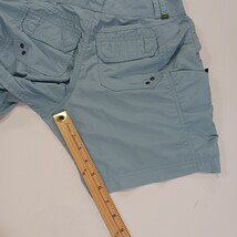 REI UPF 50+ Women's Blue Flat Front Cotton Shorts Pockets Size 4 (30×6.5) image 10