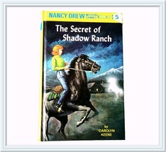 Nancy Drew 5: The Secret of Shadow Ranch by Carolyn Keene 1992, Mystery Fiction - £3.16 GBP