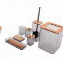 7Pcs Bathroom Accessories Set Grey - $2,712.97 MXN