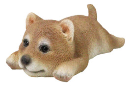 Adorable Shiba Inu Dog Magnetic Figurine 5&quot; Long Pet Pal Puppy Dogs Accent - $416.81 MXN