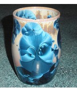 Vintage Bevan Norkin Art Pottery Blue Crystalline Glazed Vase Signed 198... - €66,41 EUR