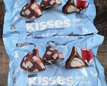 Hershey&#39;s Kisses ~ Hot Cocoa Milk Chocolate Candy 9 oz, 07/2024 ~ 2 Bags - £17.31 GBP