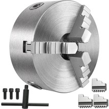 VEVOR K11-125 Lathe Chuck 5&quot;, Metal Lathe Chuck Self-centering 3 Jaw, Lathe Chuc - $103.54