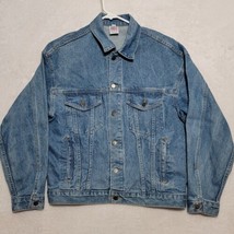 Tyca Mens Denim Jacket Sz Small Blue B Kool Made In USA Vintage - £111.35 GBP