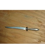 Community silver plate slicing knife vintage 9&quot; blade 14-1/2&quot; overall  - $4.95