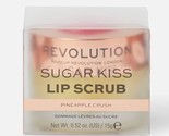 REVOLUTION LONDON SUGAR KISS LIP SCRUB 15G - NEW &amp; SEALED - Pineapple Crush - £14.80 GBP