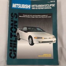 Chilton&#39;s Repair Manual Mitsubishi Eclipse 1990 1993 Parts #8145 Eagle Talon - £6.51 GBP