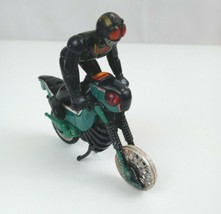 Vtg 1987 Bandai Japan Kamen Rider Legend Rider Series BLACK RX  On Motorcycle - $24.24