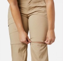 Columbia Kestrel Trail Stretch Convertible Pants Womens 10 Short Ripstop... - $24.49