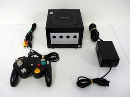Nintendo GameCube Console Authentic OEM Model #DOL-001 Bundle Black Comp... - £88.00 GBP