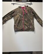 CE SCHMIDT Workwear Women&#39;s Sz M RealTree Camo Full Zip Hooded Jacket Pi... - $552.40 MXN