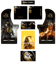 Arcade1up, Mortal Kobat 11 Arcade 1up design/Arcade Cabinet vinyl decal art - $28.00+