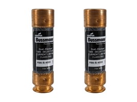 Bussmann 40 Amp 250 V EasyID Fusetron RK5 Dual Element Time-Delay Fuse (... - $12.38