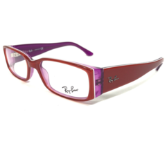 Ray-Ban Eyeglasses Frames RB5126 2216 Clear Purple Red Rectangular 50-16-135 - £54.78 GBP