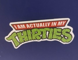 Teenage Mutant Ninja Thirties Sticker - £3.59 GBP