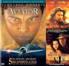 DVD Drama Bundle: The Aviator, The Last Samurai and All the pretty Horses - £15.69 GBP