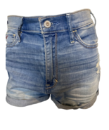 Hollister Denim Distressed Jean Shorts Size 7 - €10,59 EUR