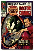 Strange Tales #152 Comic book-DOCTOR STRANGE/NICK FURY-KIRBY Vg - £17.08 GBP