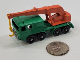 *B2) Vintage Matchbox by Lesney Series #30  Made in England 8 Wheel Crane Green - £11.84 GBP