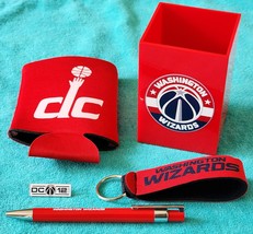 WASHINGTON WIZARDS - LOT of 5 LOGO TEAM ITEMS - NBA BASKETBALL - NEW &amp; R... - £10.03 GBP