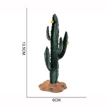 Realistic Wild Plants Action Figure Grass Tree Cactus Figurines Toys - 7 - £6.85 GBP