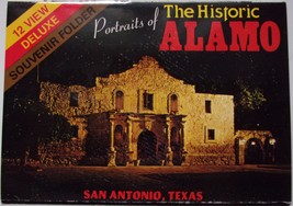 Vintage Portraits Of The Historic Alamo 12 View Souvenir Folder   - $114.02 MXN