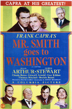  James Stewart and Jean Arthur in Mr. Smith Goes to Washington 16x20 Canvas - £54.98 GBP