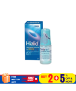 1 X5ML Japan Santen Hialid 0.1%  Sodium Hyaluronate Ophthalmic Solution ... - $333.27 MXN