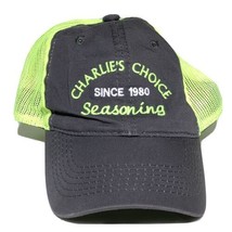 Charlie’s Choice Seasoning Neon Green Mesh Trucker Snapback Hat Cap - £9.49 GBP