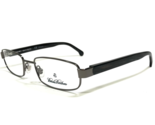 Brooks Brothers Eyeglasses Frames BB1010 1507 Gray Silver Rectangular 52... - $74.58