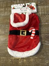 Meijer Christmas Holiday Pet Santa Suit Small - $32.55
