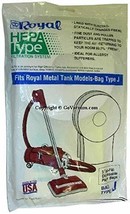 Royal Type J HEPA Bag 3 Pack 3-465075-001 - £18.23 GBP