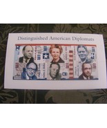 2005 Distinguished American Diplomats Souvenir Sheet - $14.84