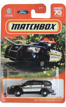 Matchbox 2016 Ford Interceptor Utility Kootenal County Sheriff Matchbox ... - £6.91 GBP